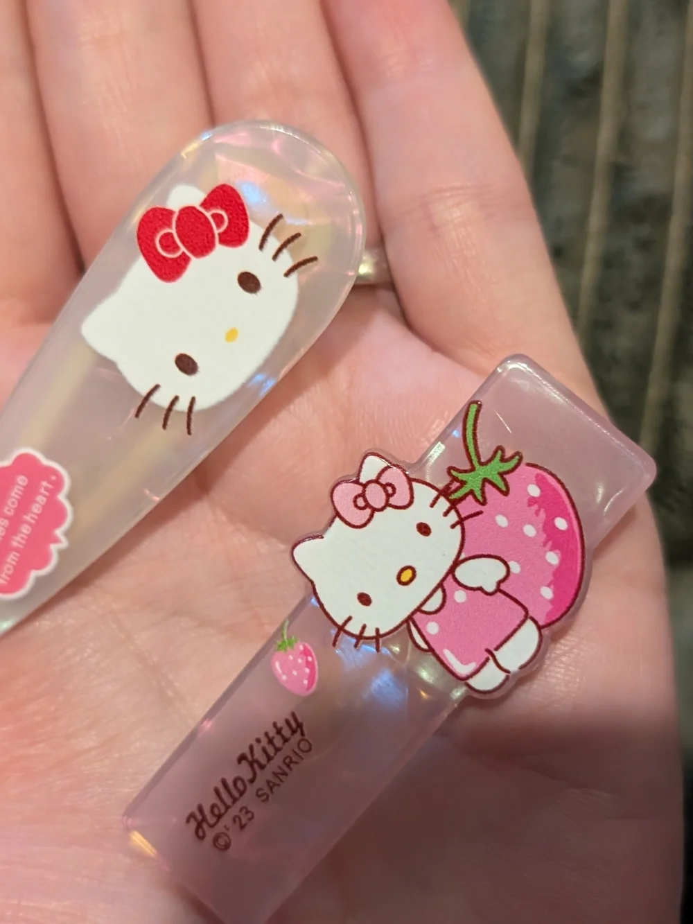 New 2 Sanrio Hello Kitty Hair Clip